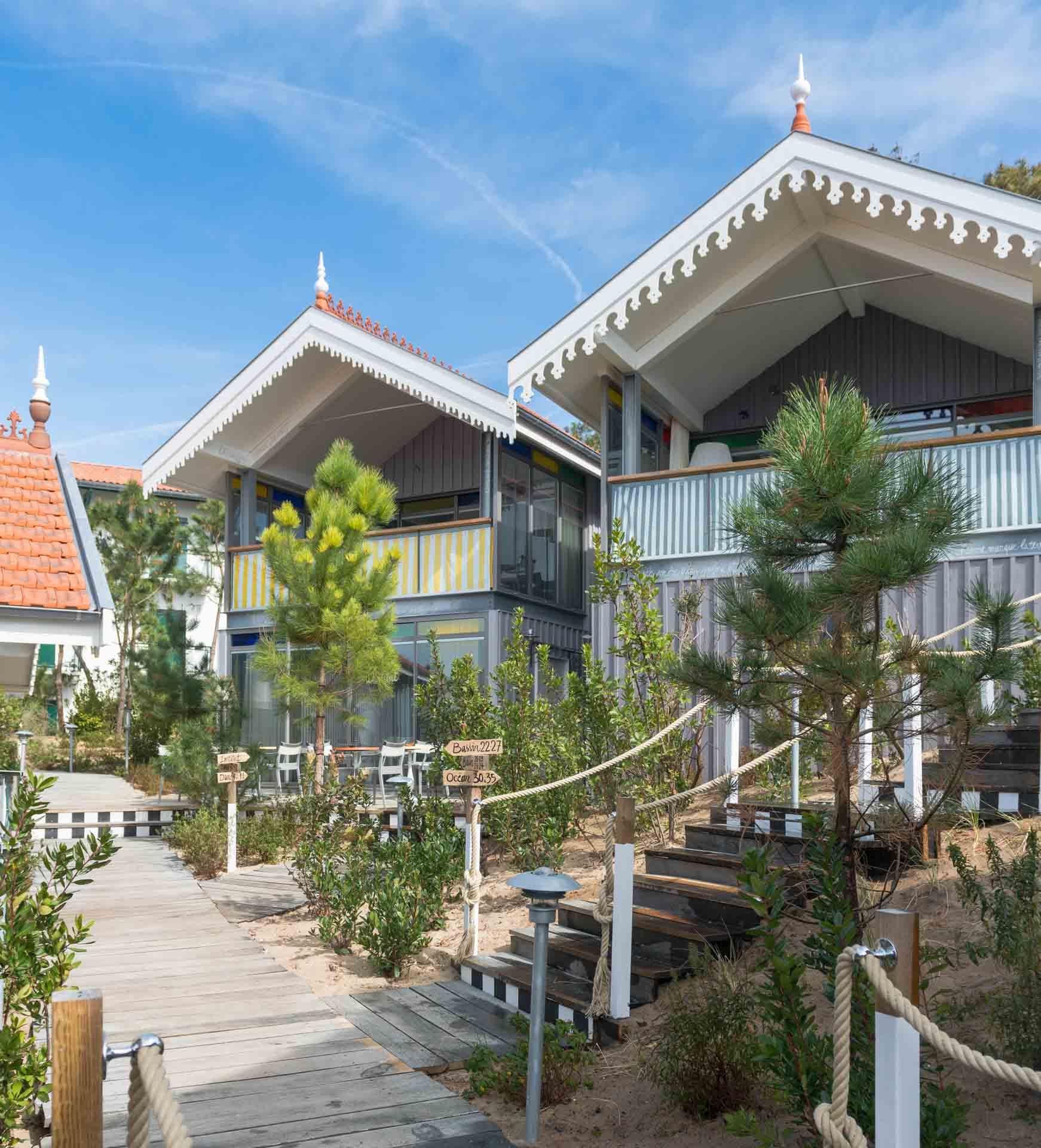 Les maisons basques de la Co(o)rniche © DR